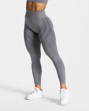 Women's Teveo Evolution V2 Leggings Grey | USA-3095MTRCB