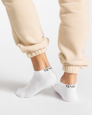 Women's Teveo Sneaker (2pcs) Socks White | USA-3958NYHAD