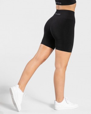 Women's Teveo True Shorts Black | USA-2173VTIFA