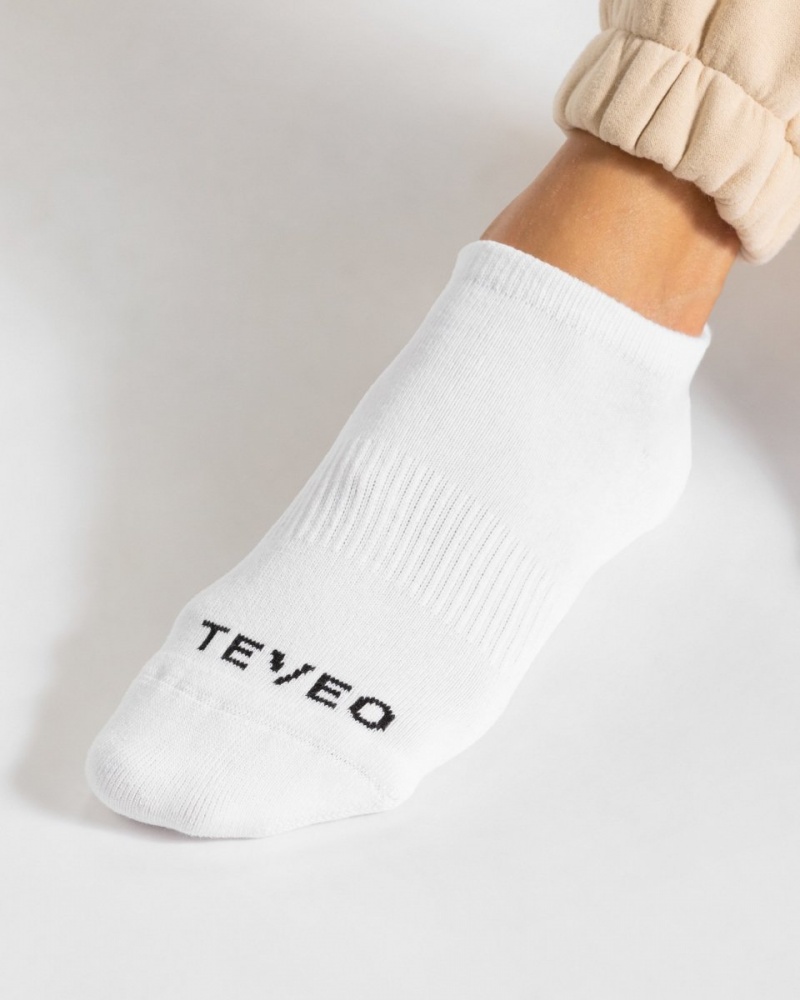 Women's Teveo Active (2pcs) Socks White | USA-2975ORFHE