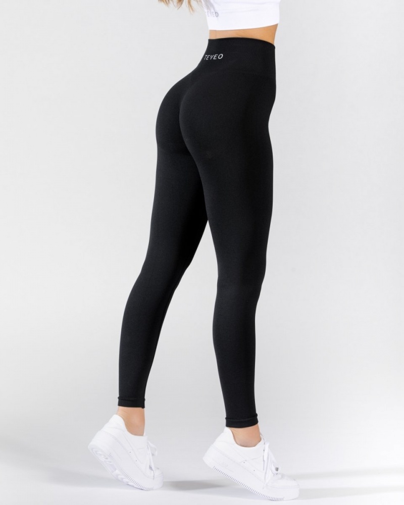 Women's Teveo Classy Leggings Black | USA-0931HYOVE