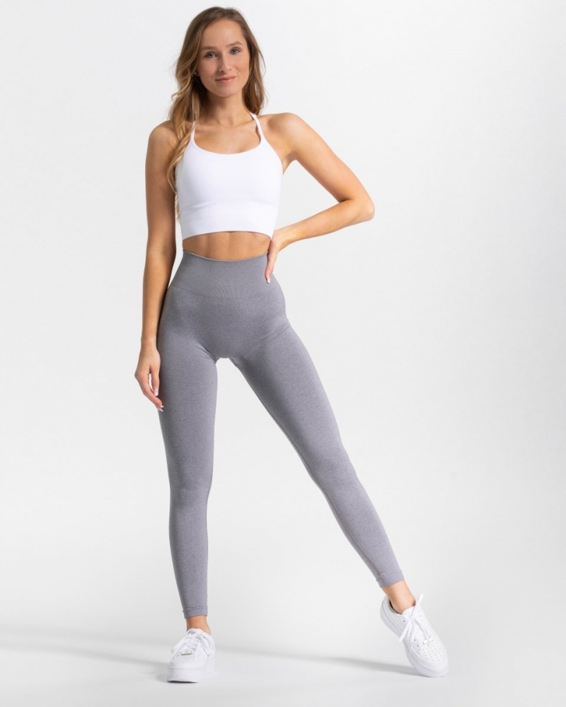 Women's Teveo Classy Leggings Grey | USA-6753BSIDU