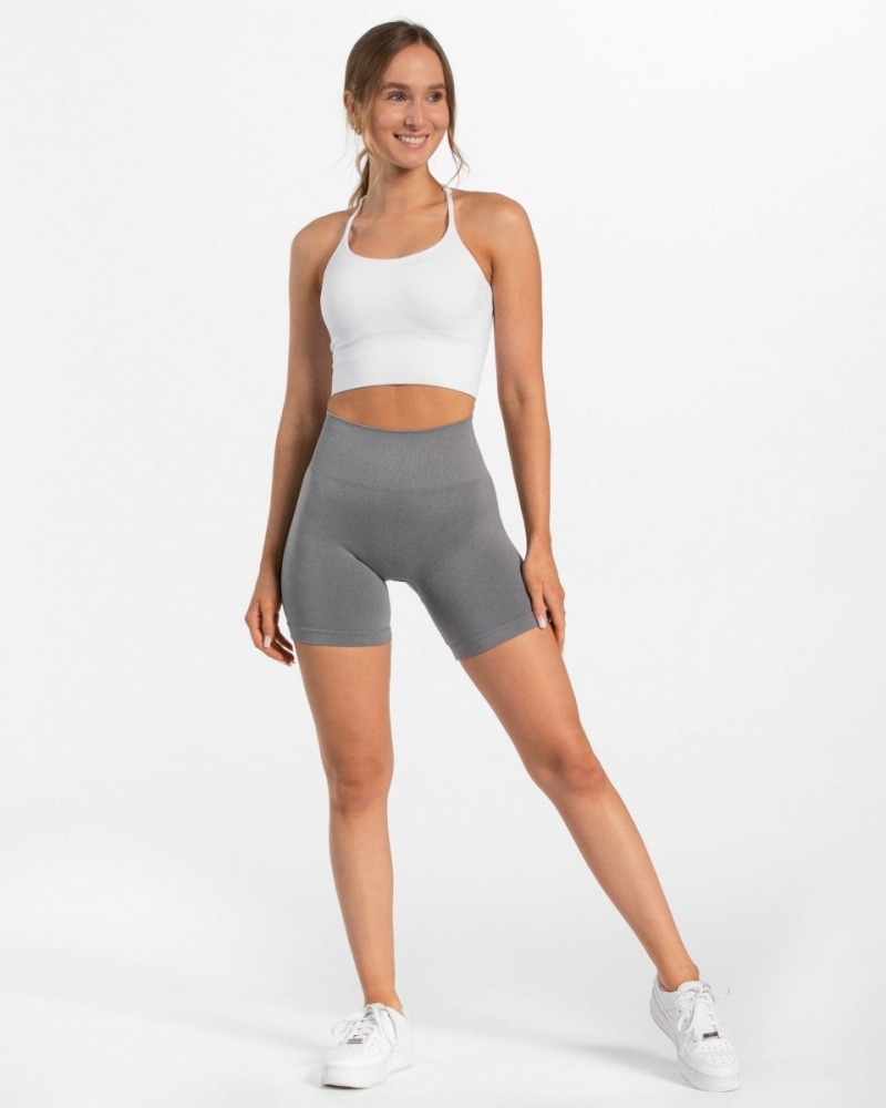 Women's Teveo Classy Shorts Grey | USA-0641DXOBZ