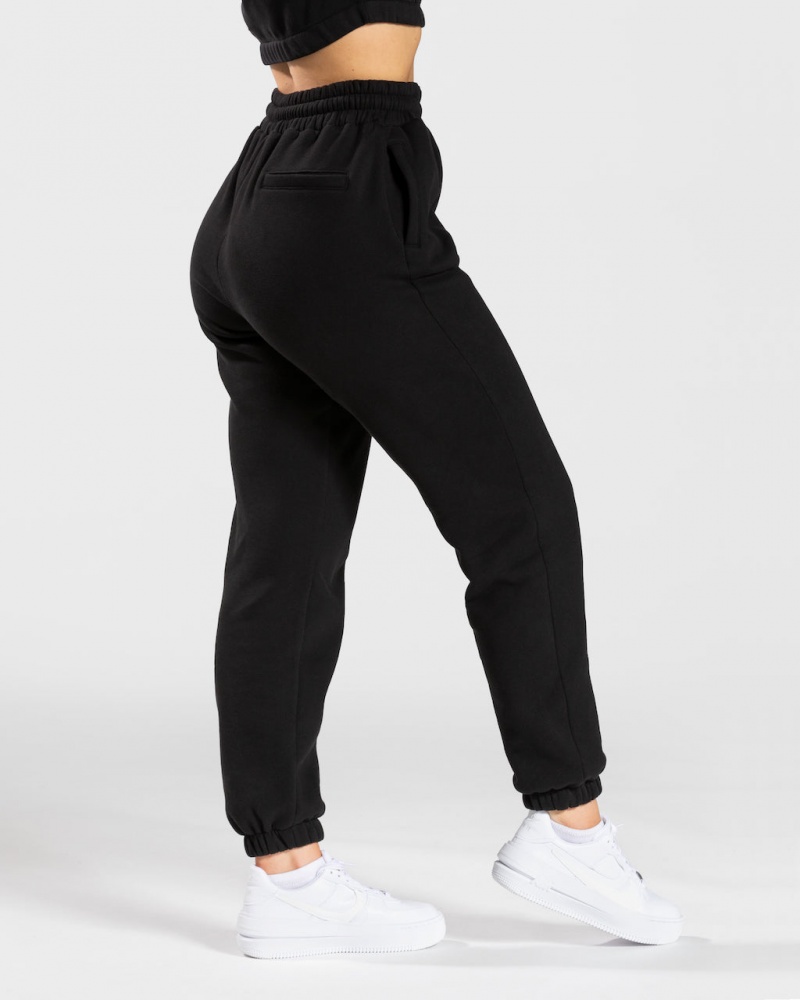 Women's Teveo College Oversized Leggings Black | USA-5319DAPEK