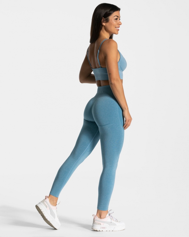 Women's Teveo Evolution V2 Leggings Blue | USA-9651XUJWL