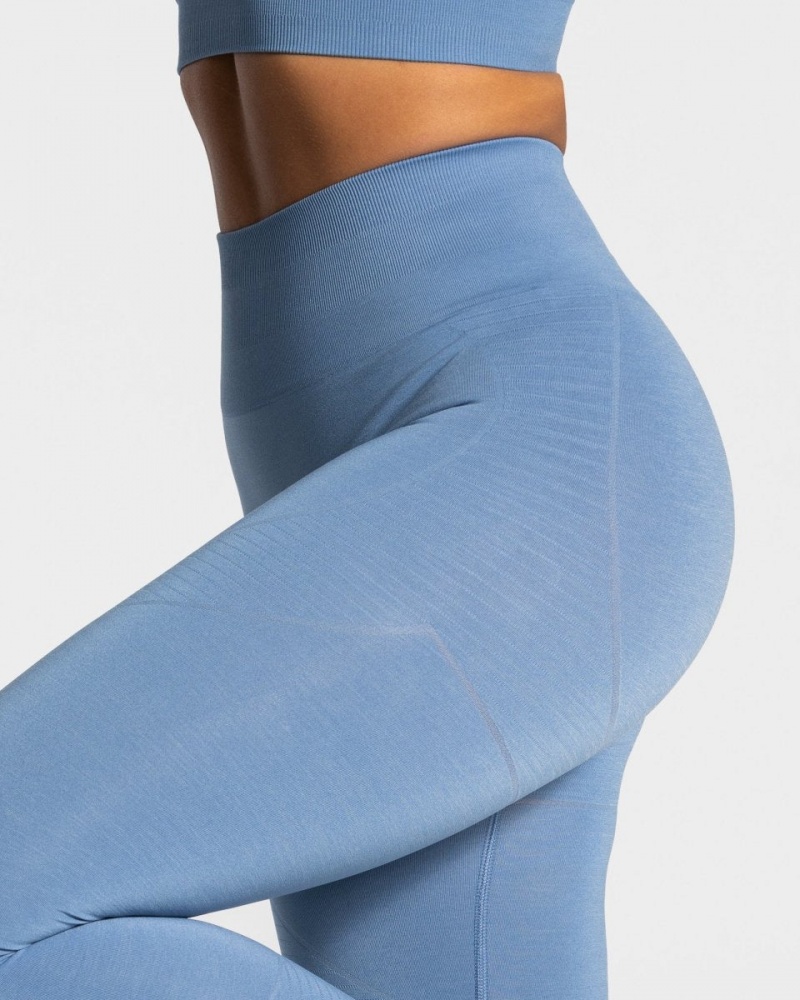 Women's Teveo True Leggings Blue | USA-8263QMZGT