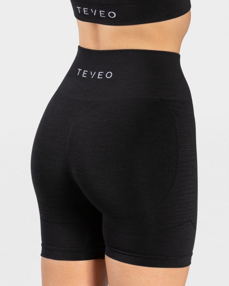 Women's Teveo True Shorts Black | USA-2173VTIFA